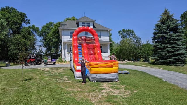 Blow-up house