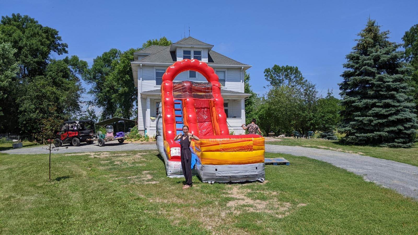 Blow-up house